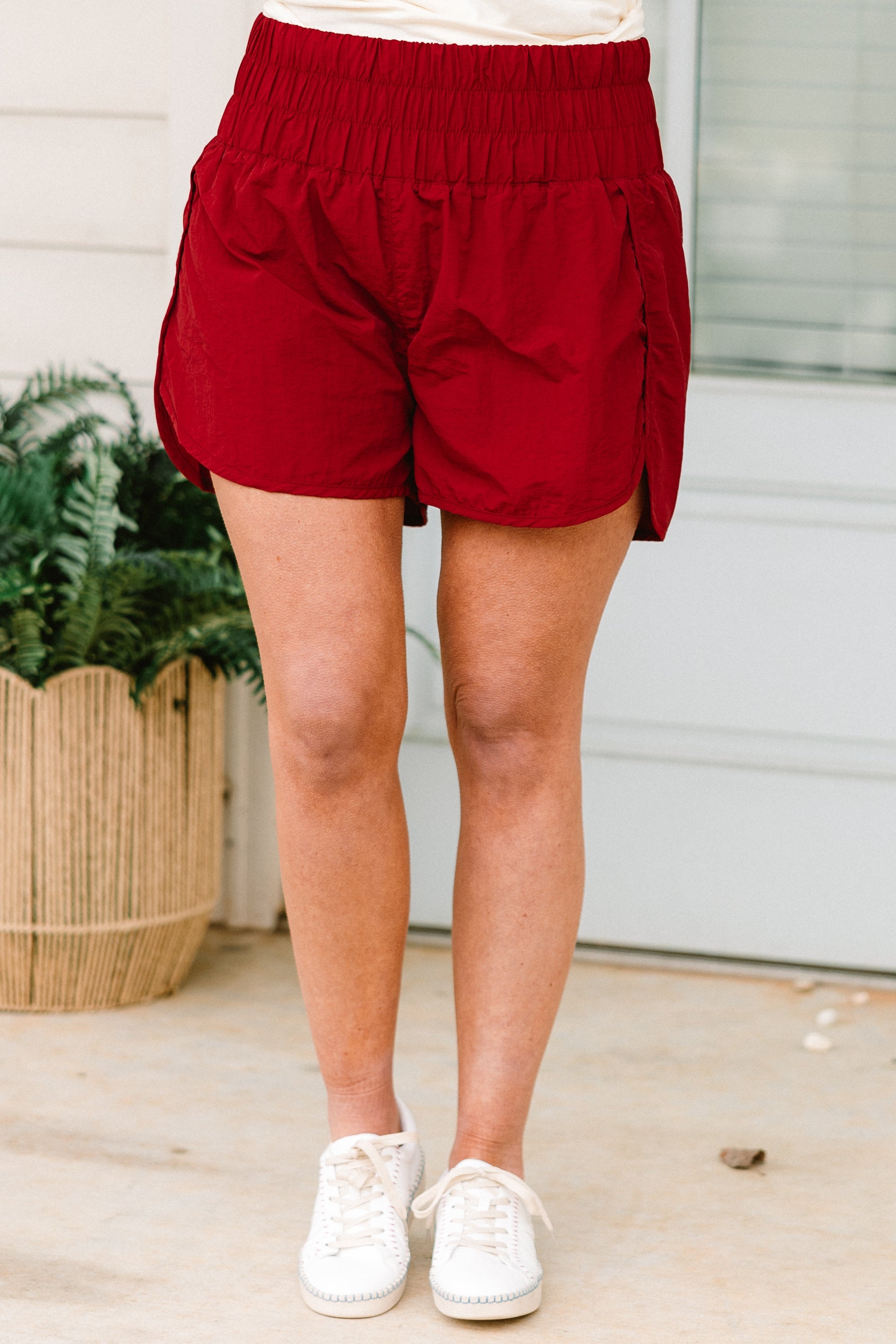 Run The World Shorts, Copper Red