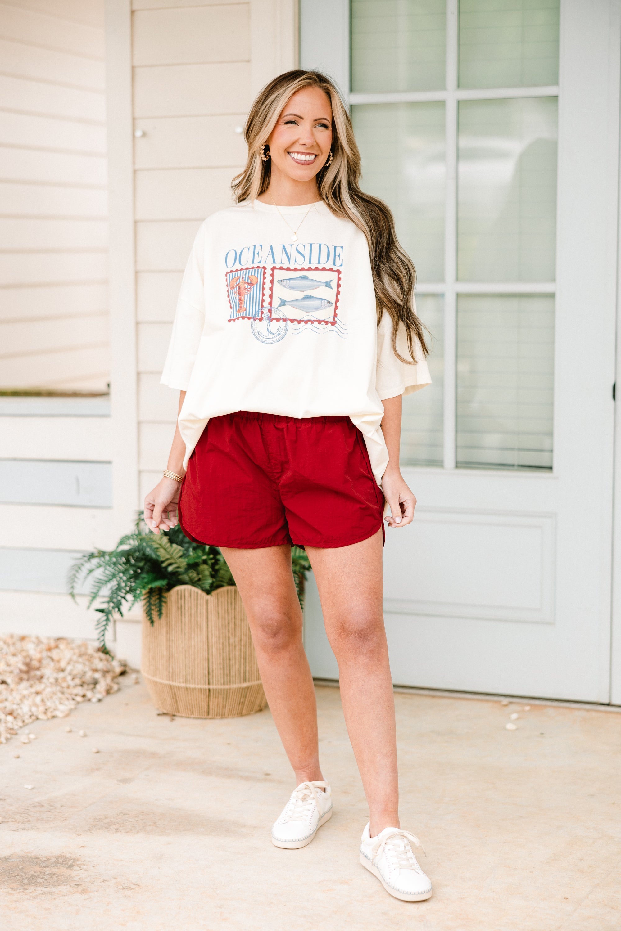 Run The World Shorts, Copper Red