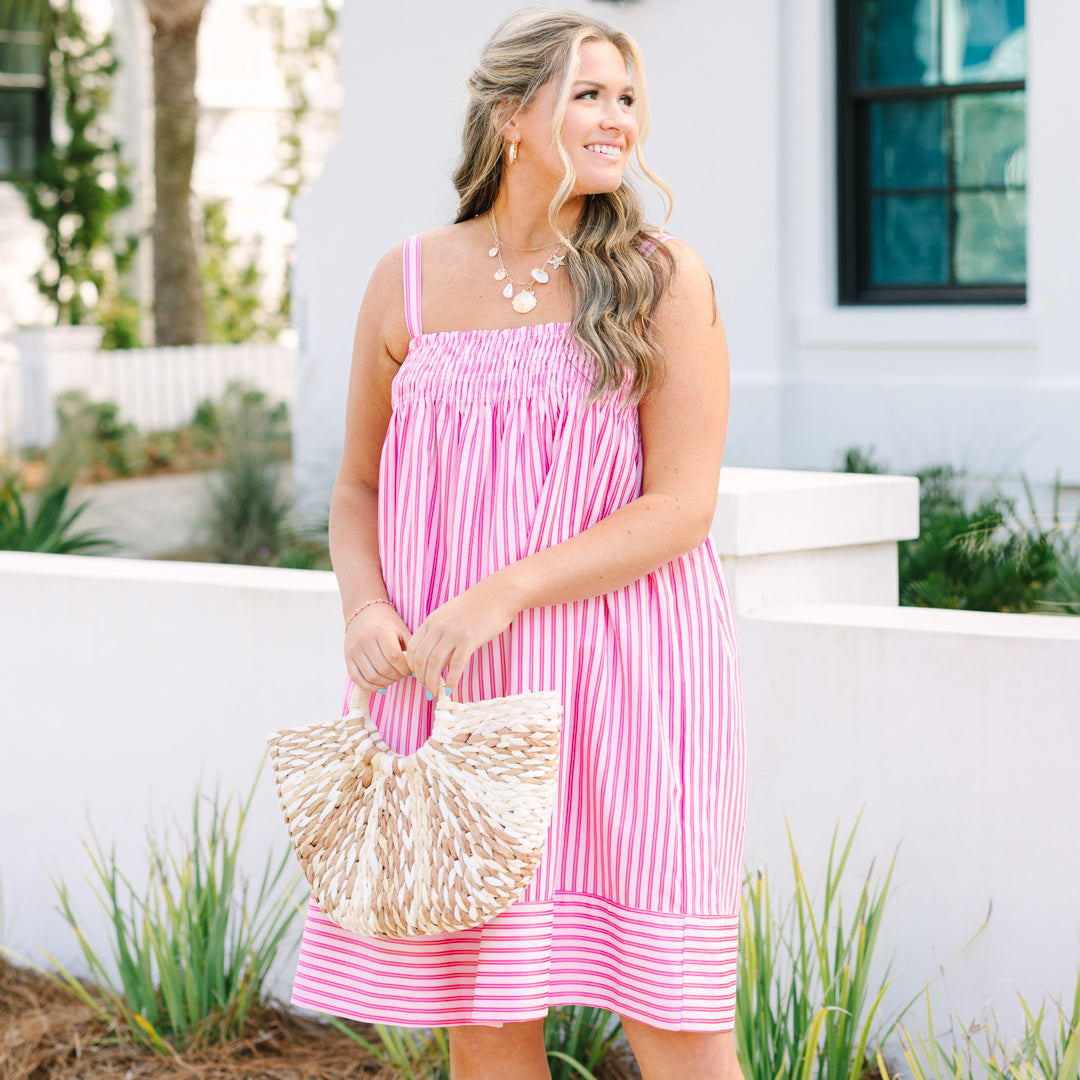 Runaway With Me Dress, Pink
