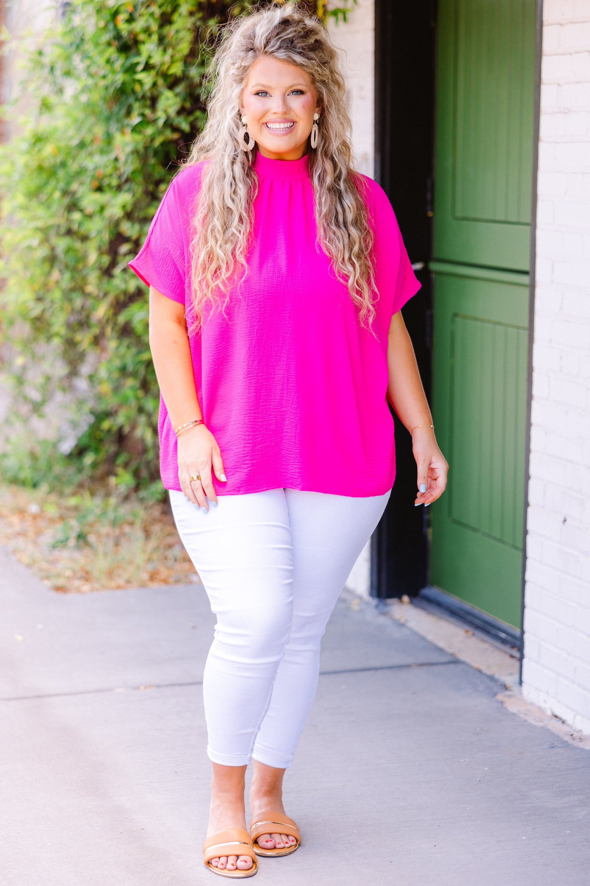 Runnin' This Town Top, Hot Pink