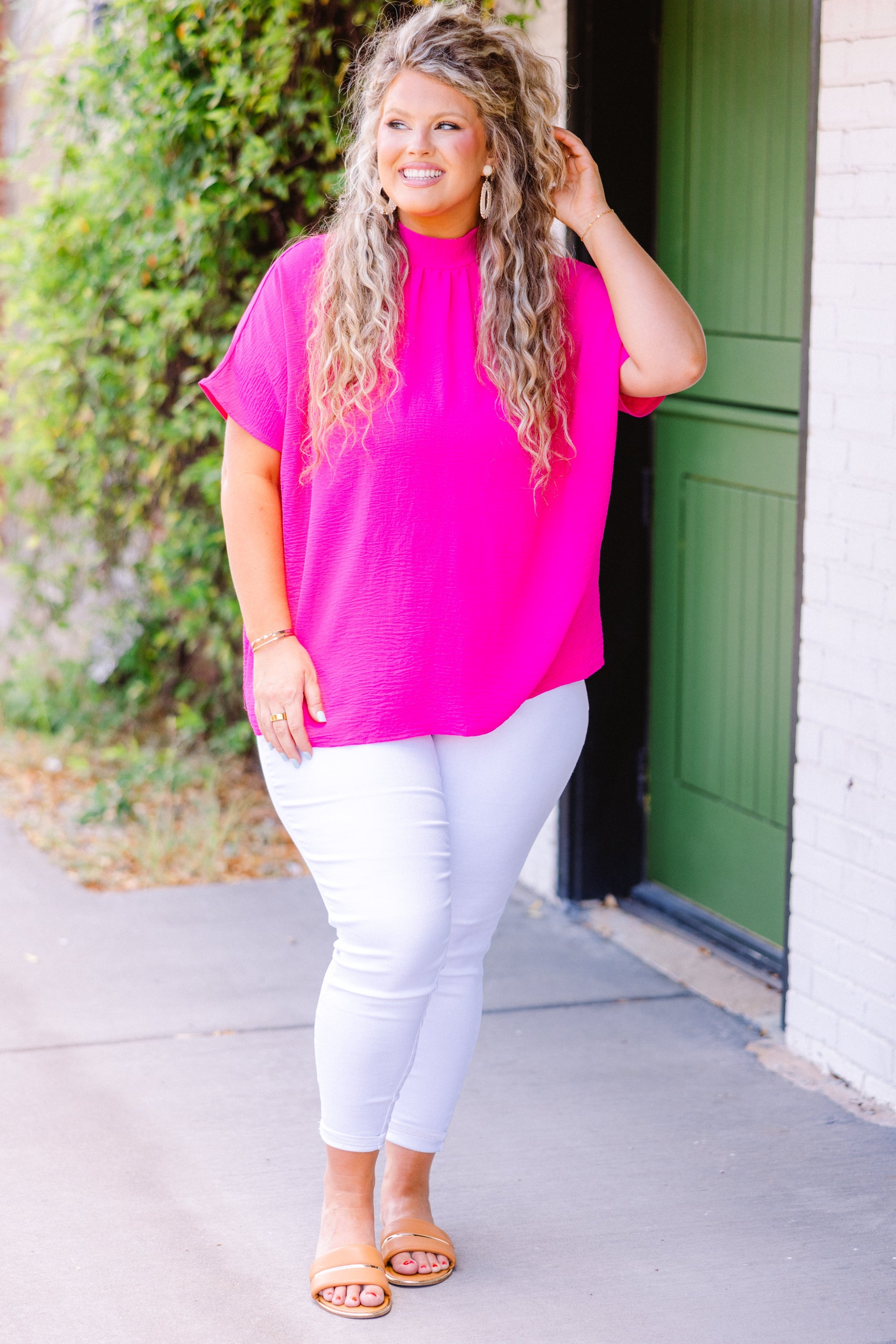 Runnin' This Town Top, Hot Pink