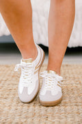 Running The Show Sneakers, Gold