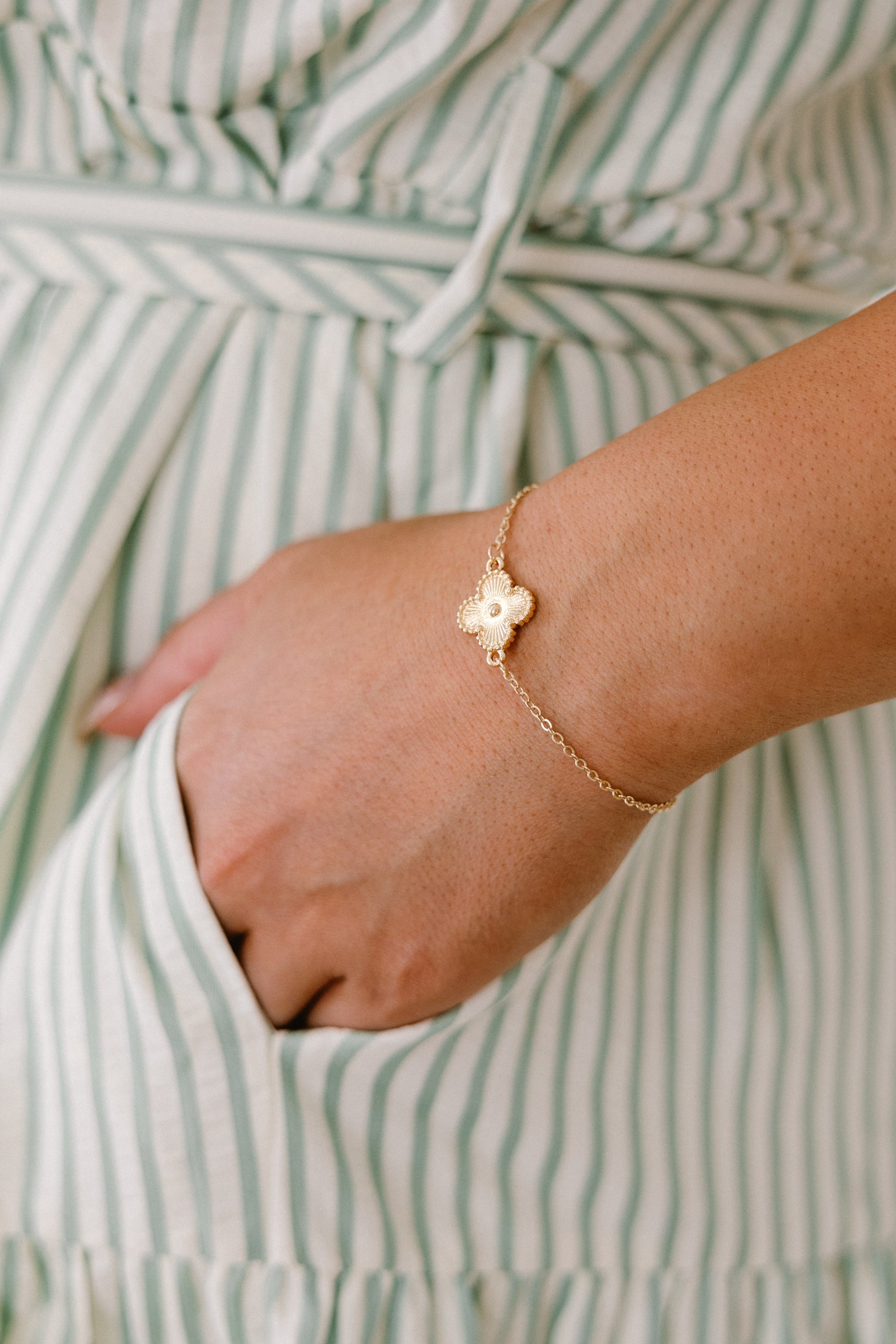 Running With It Bracelet, Gold