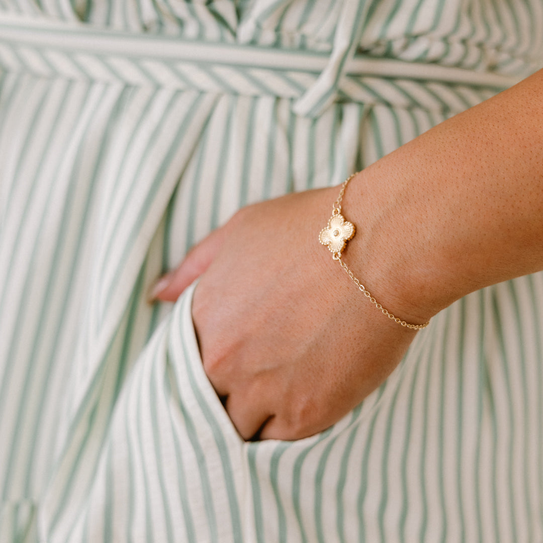 Running With It Bracelet, Gold