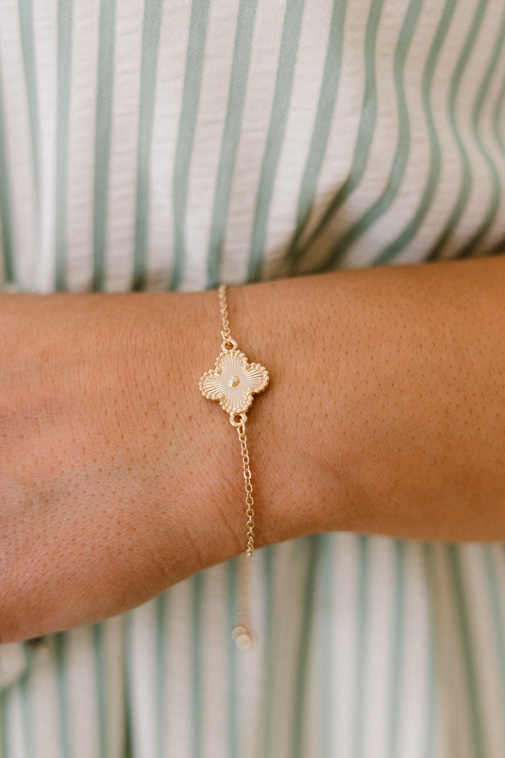 Running With It Bracelet, Gold