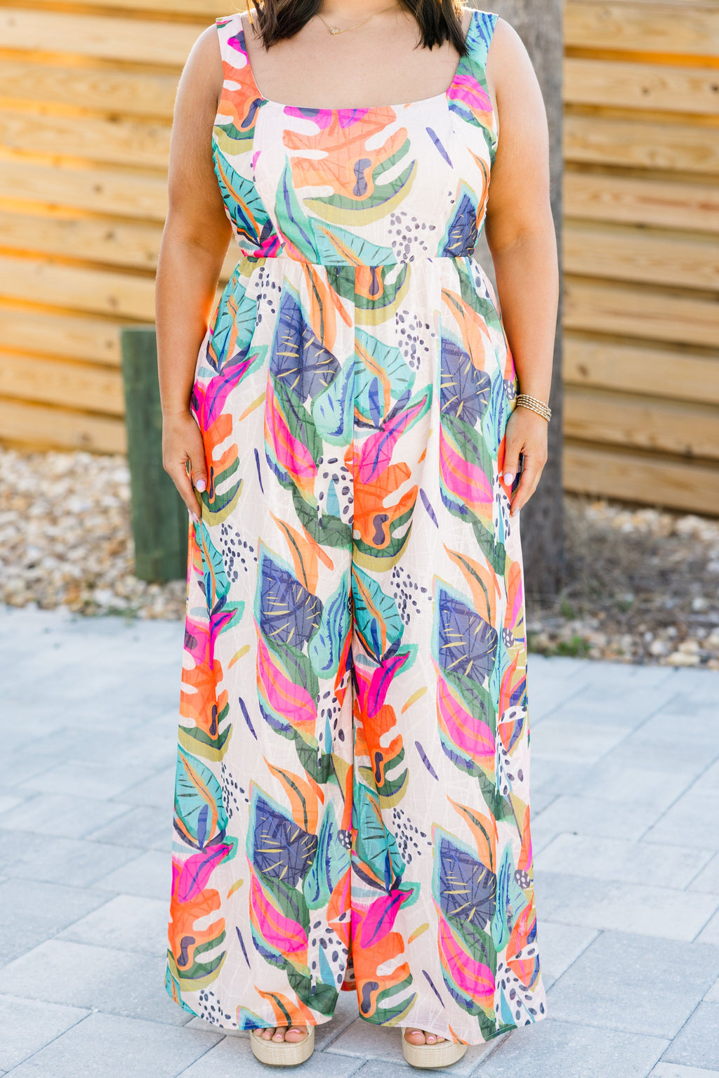 Samba Sunset Jumpsuit, Fuchsia