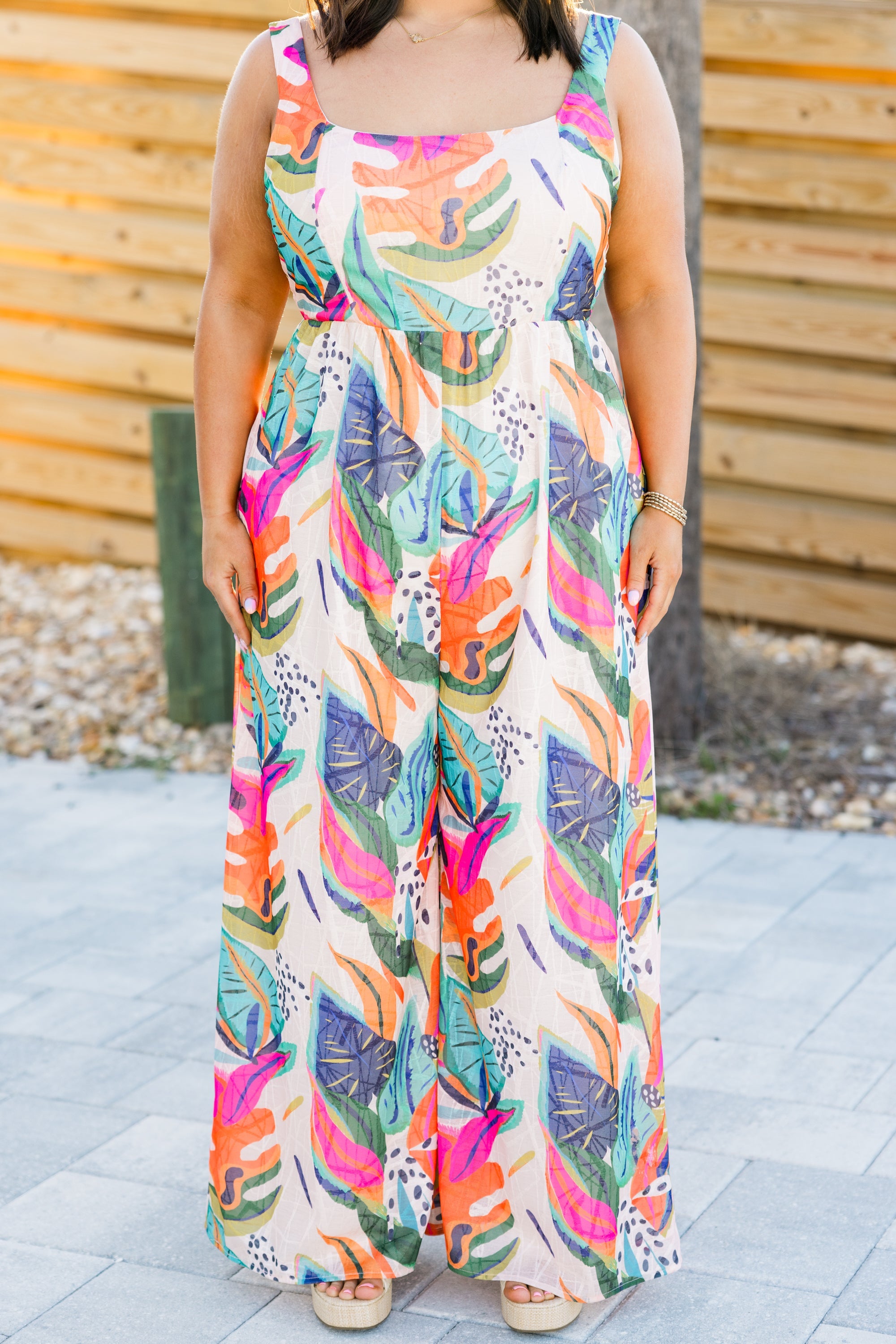 Samba Sunset Jumpsuit, Fuchsia