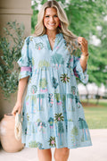 Sands Of Life Dress, Seafoam