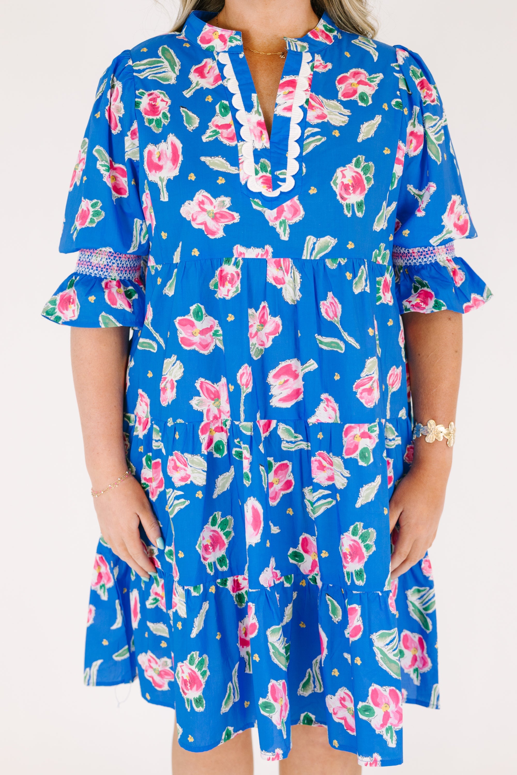 Sands Of Life Dress, Cobalt