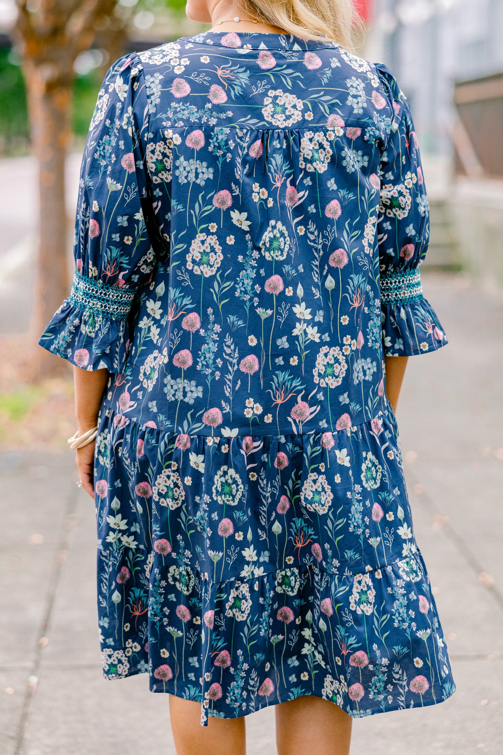Sands Of Life Dress, Blue Floral