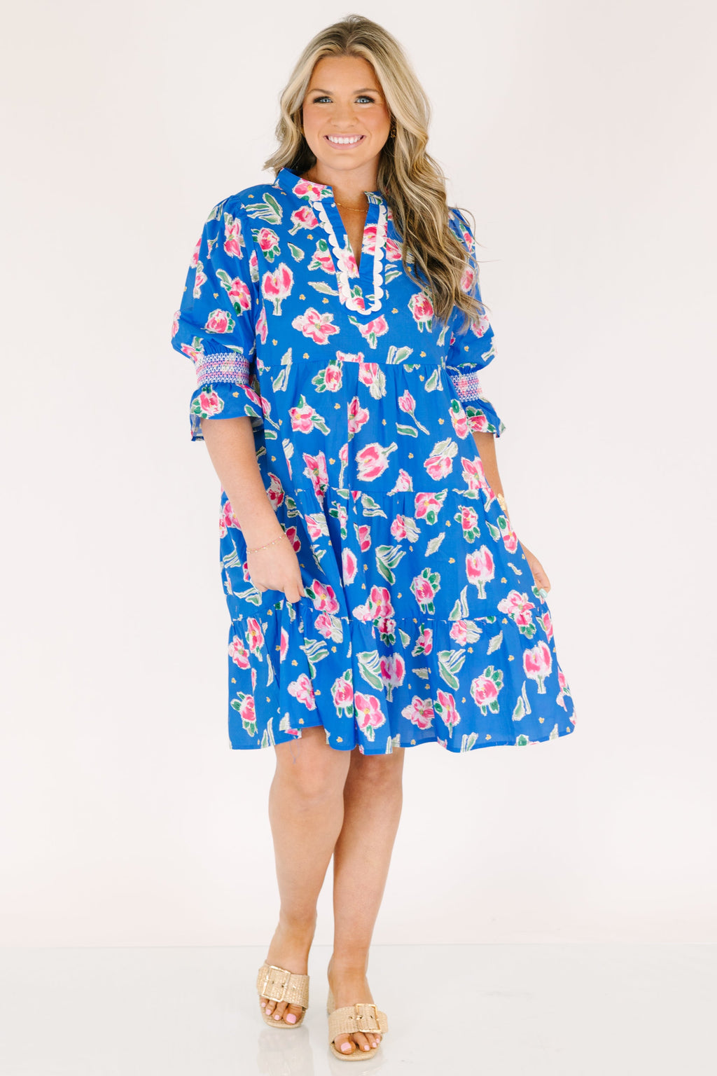 Sands Of Life Dress, Cobalt