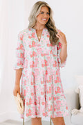 Sands Of Life Dress, Pink Mix