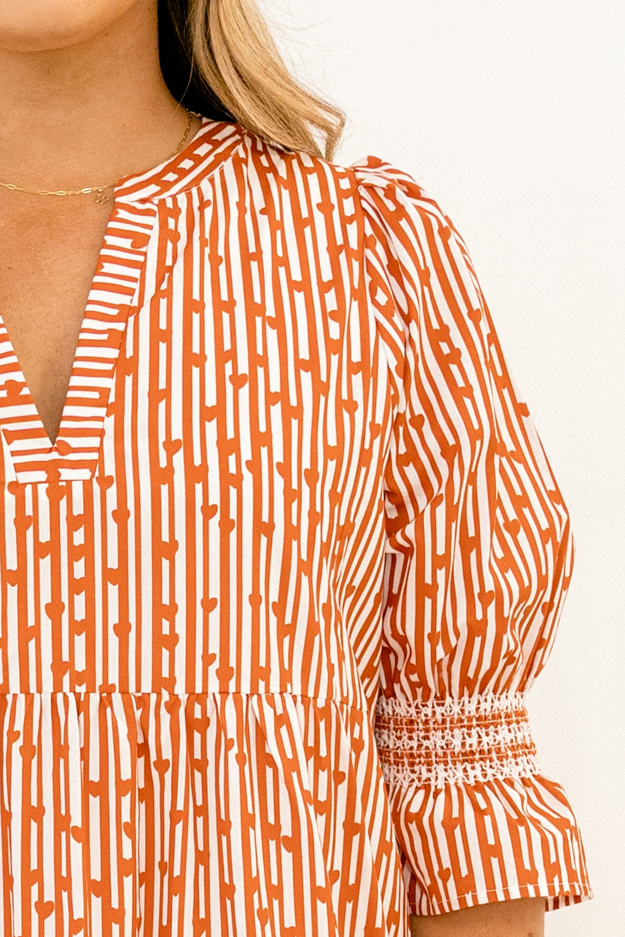Sands Of Life Dress, Red Motif