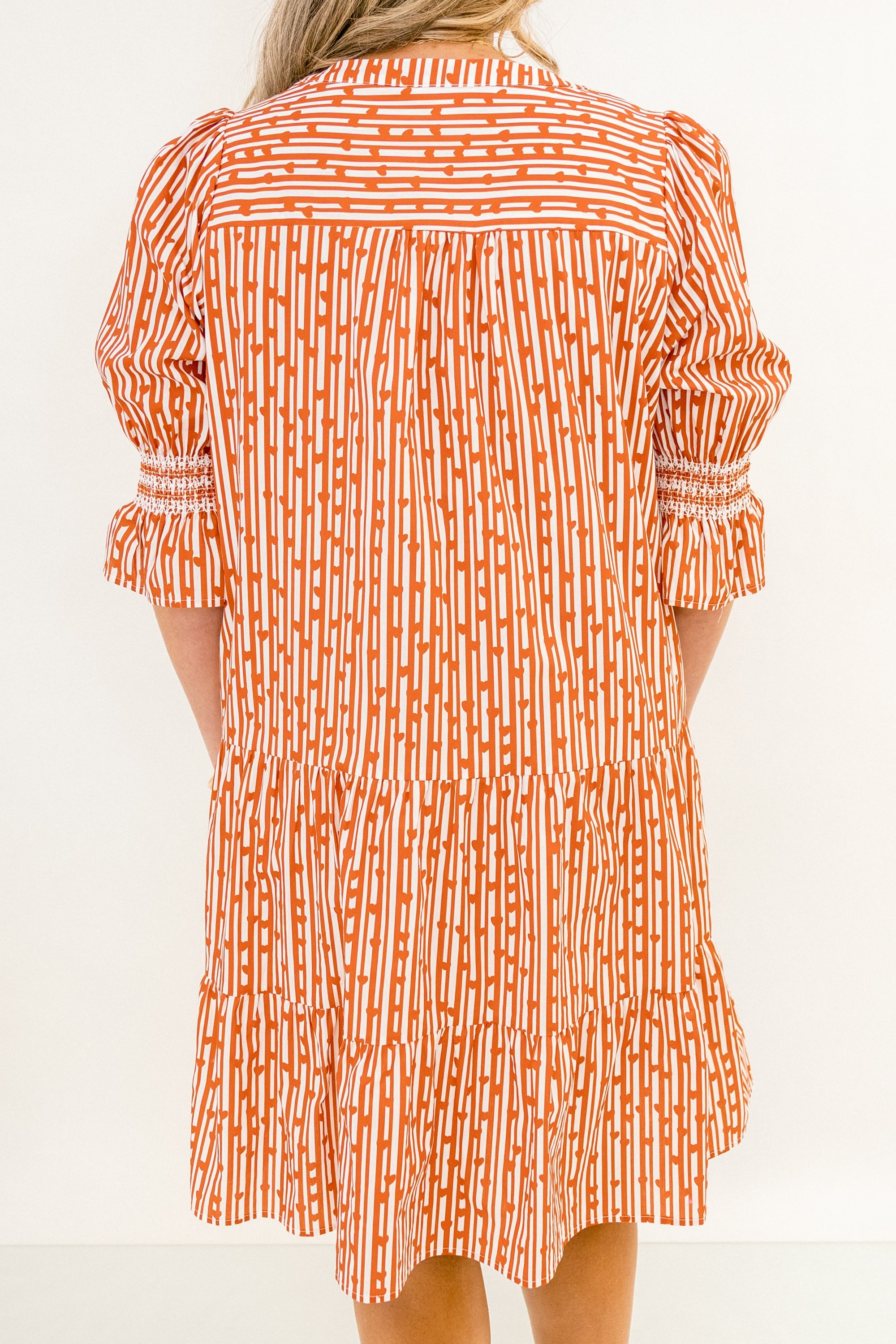 Sands Of Life Dress, Red Motif