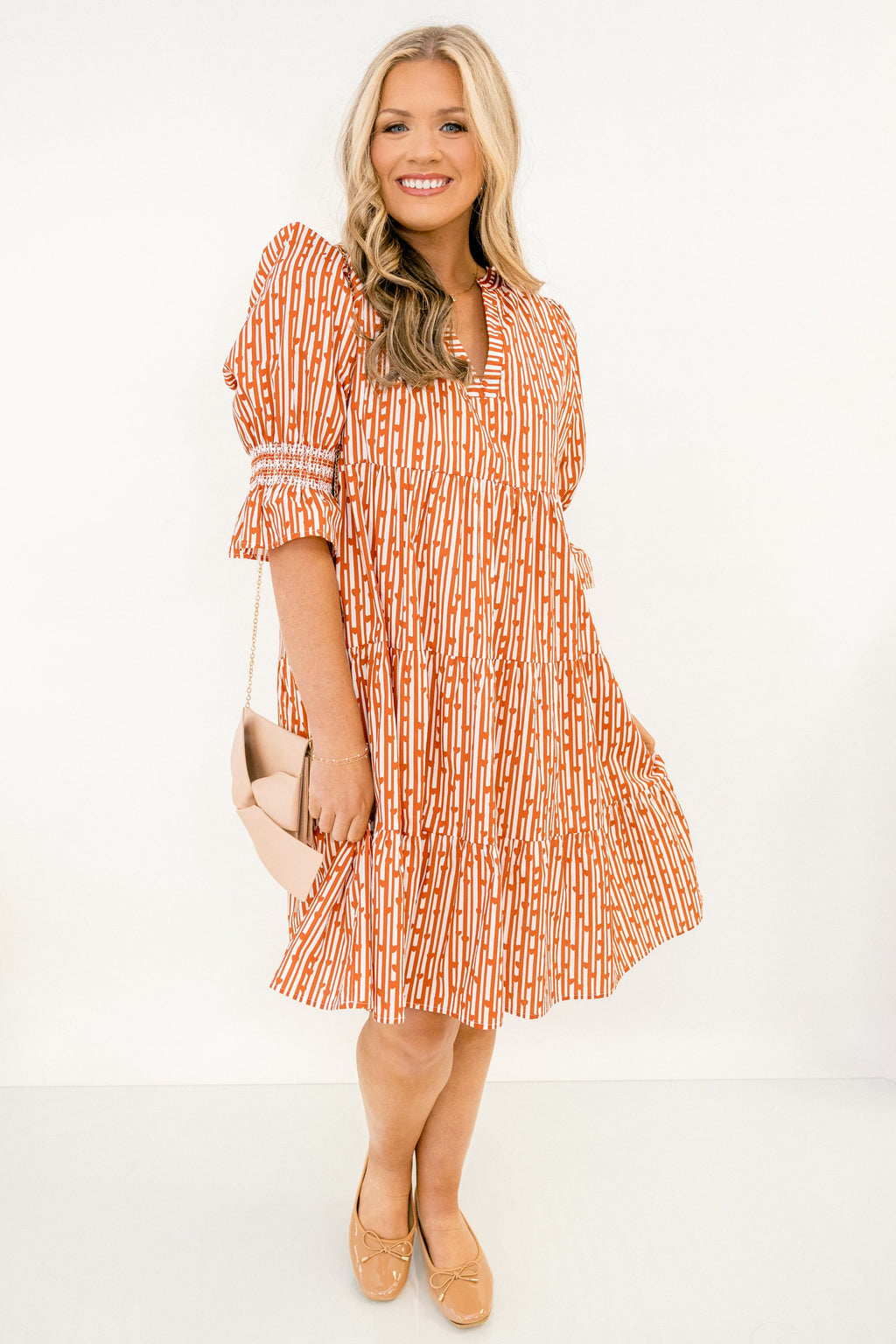 Sands Of Life Dress, Red Motif