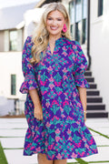 Sands Of Life Dress, Symphony Blue
