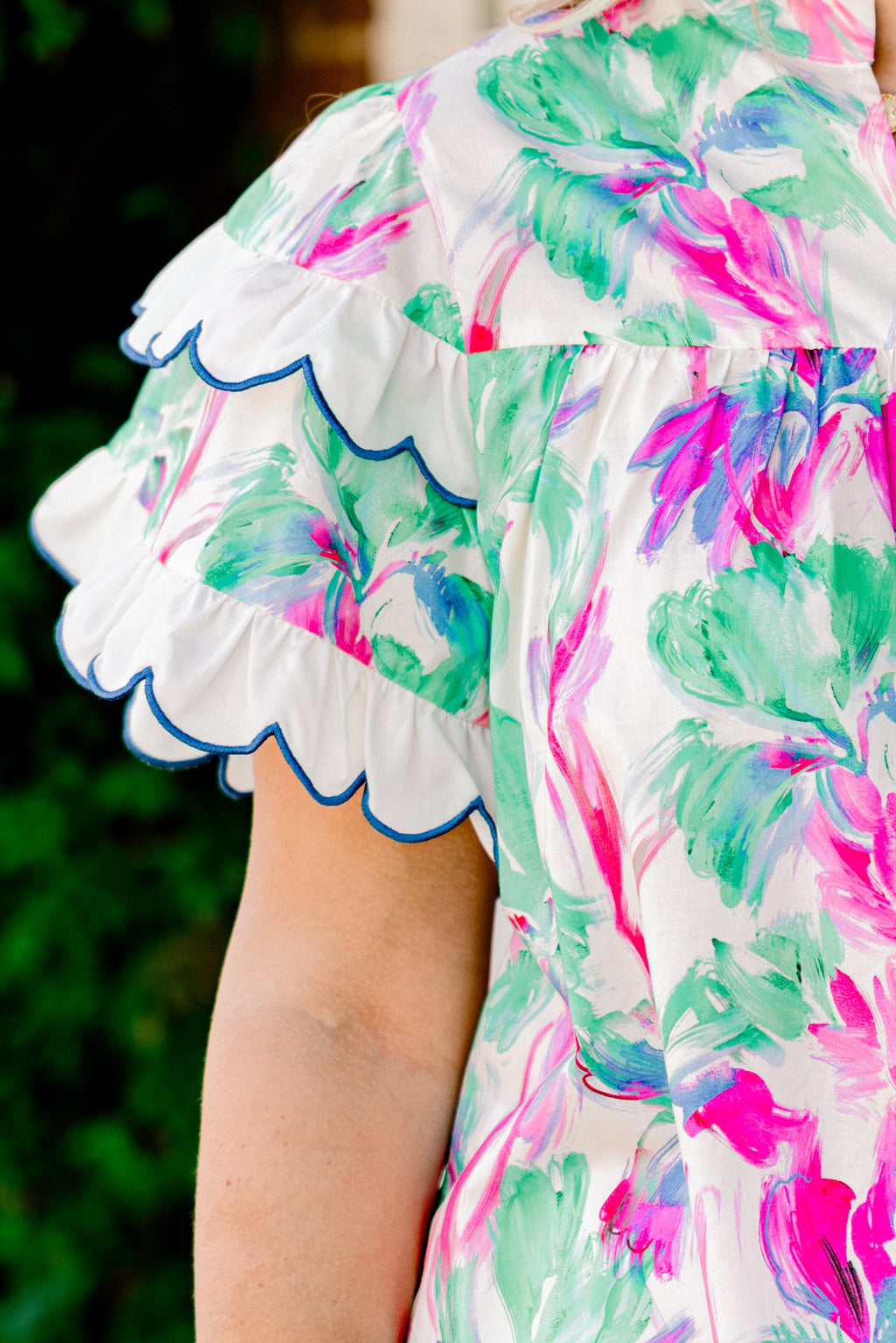 Santorini Bound Top, Green