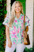 Santorini Bound Top, Green