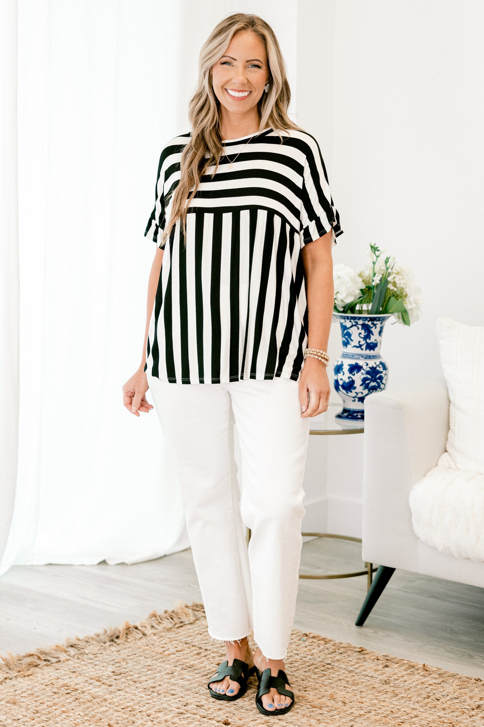 Sassy Momma Top, Black