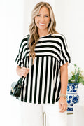 Sassy Momma Top, Black