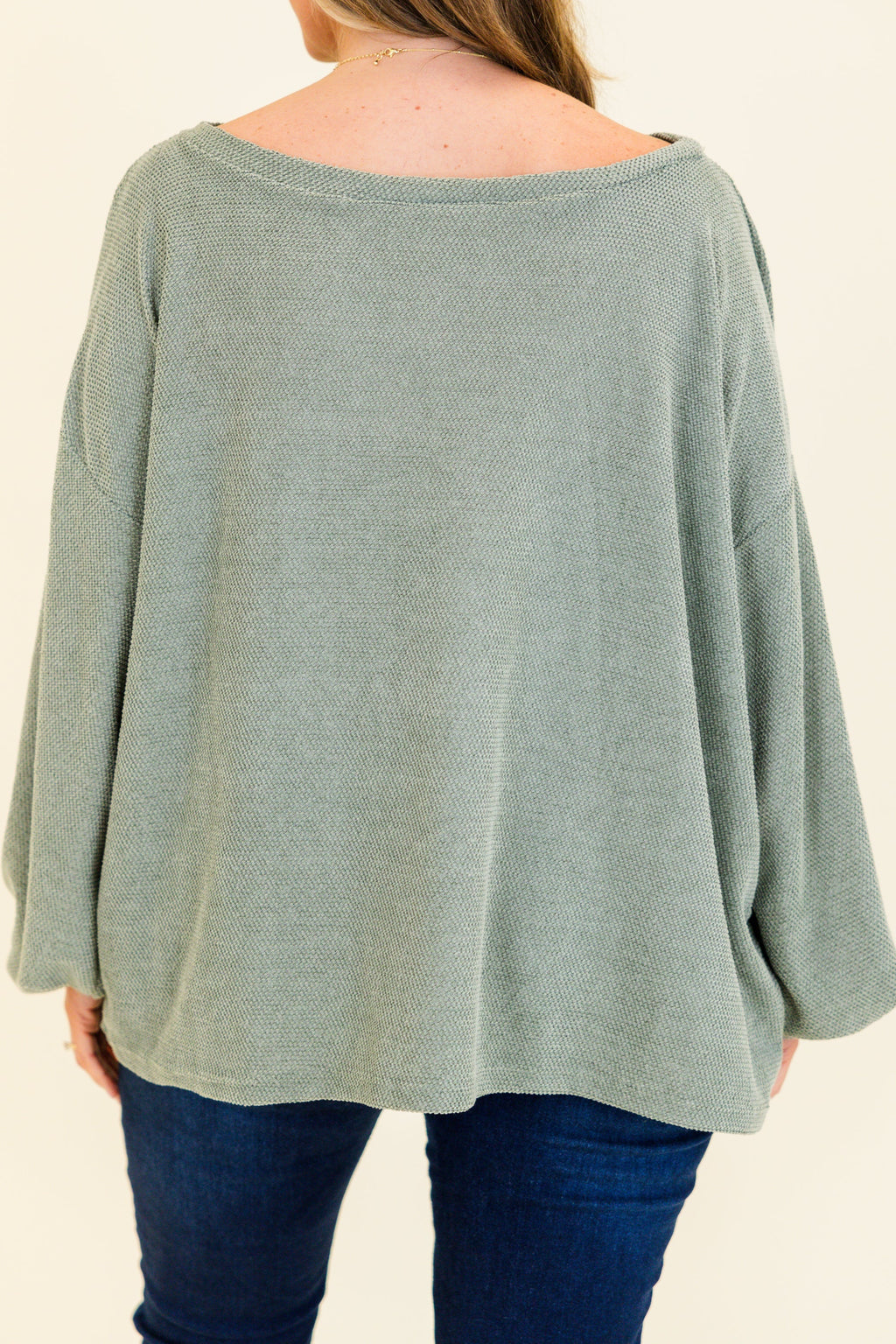 Suave Sweetheart Top, Sage