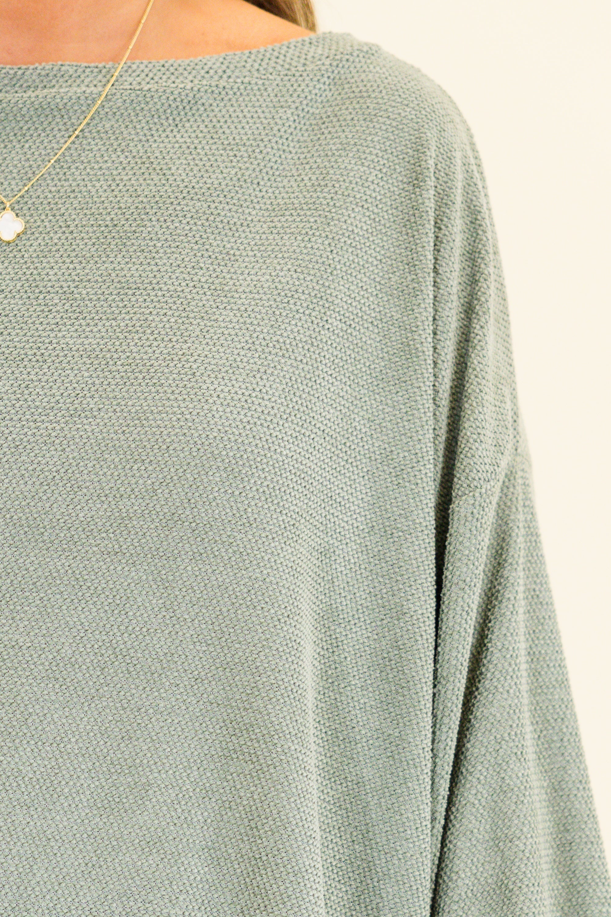 Suave Sweetheart Top, Sage