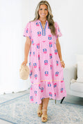 Save Me A Seat Dress, Pink
