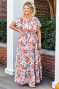 Seasons Changing Dress, Rust