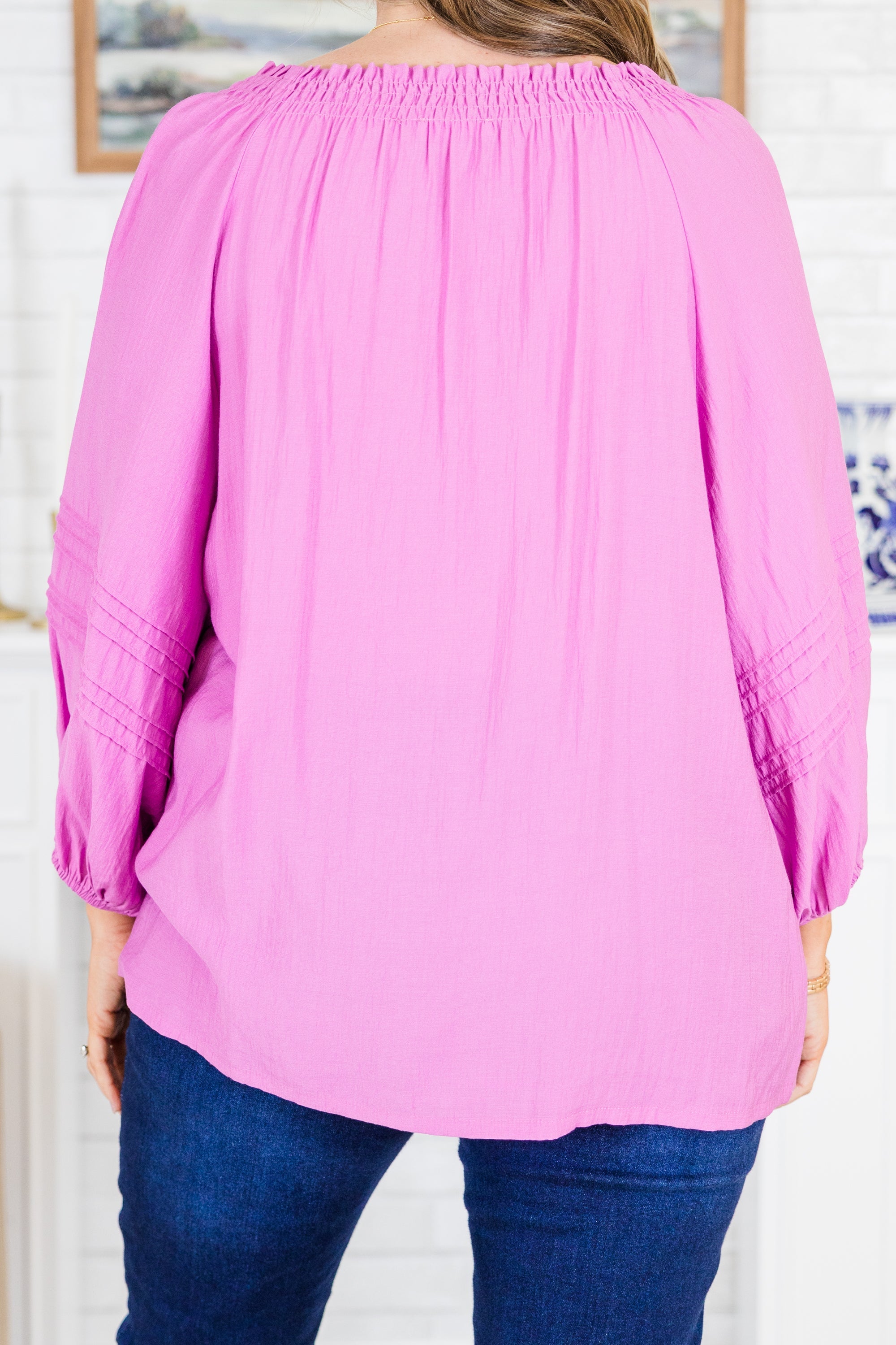 Secret Garden Blouse, Lavender