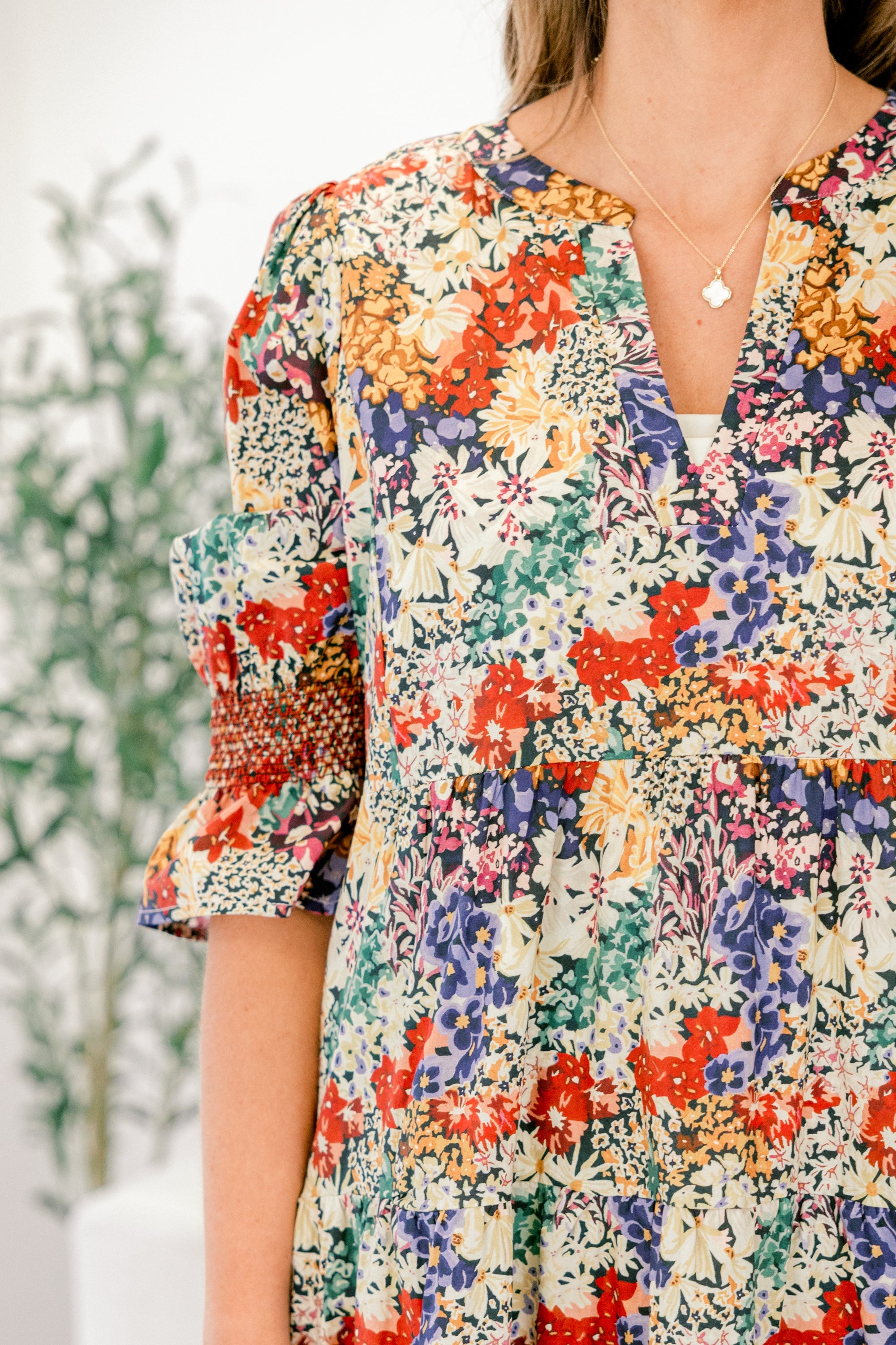 See The Truth Dress, Black Floral