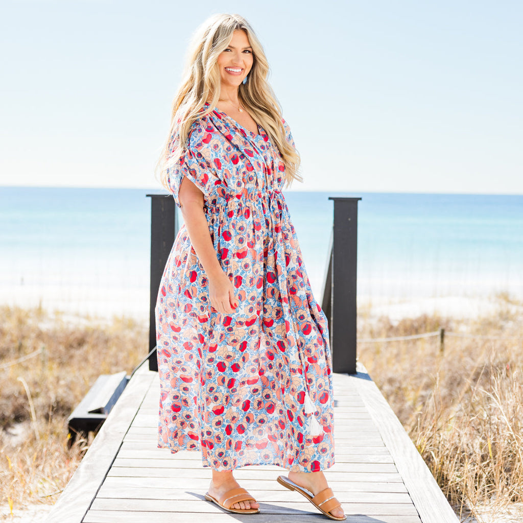 See You Later Maxi Dress, Multi