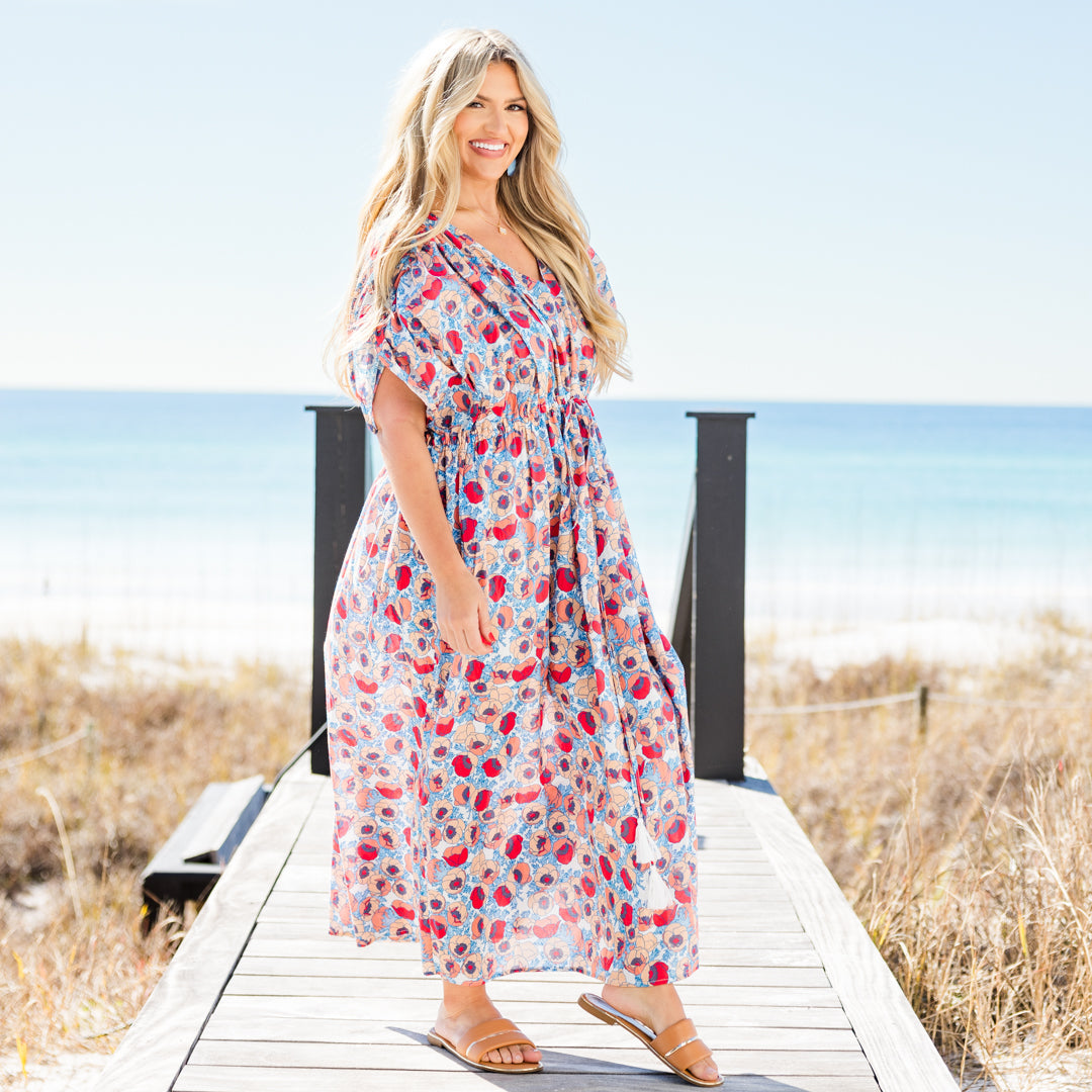 See You Later Maxi Dress, Multi