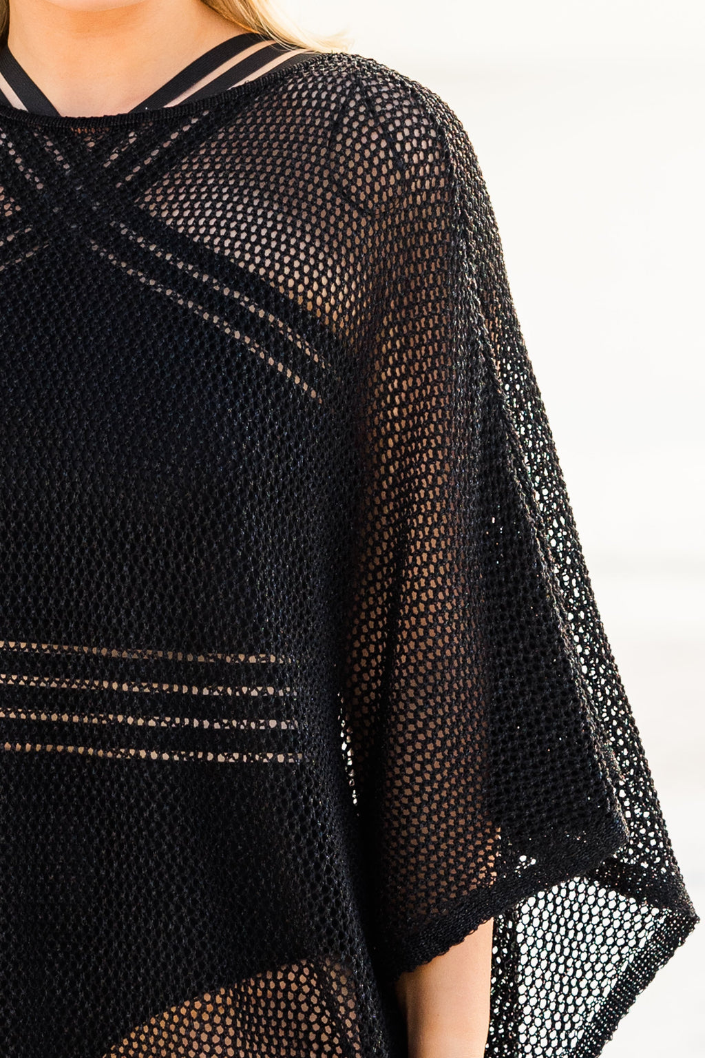 Seeing It Through Top, Black