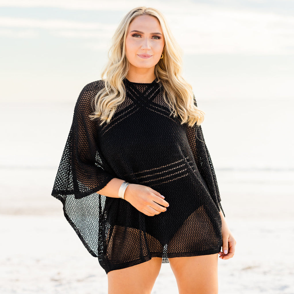 Seeing It Through Top, Black