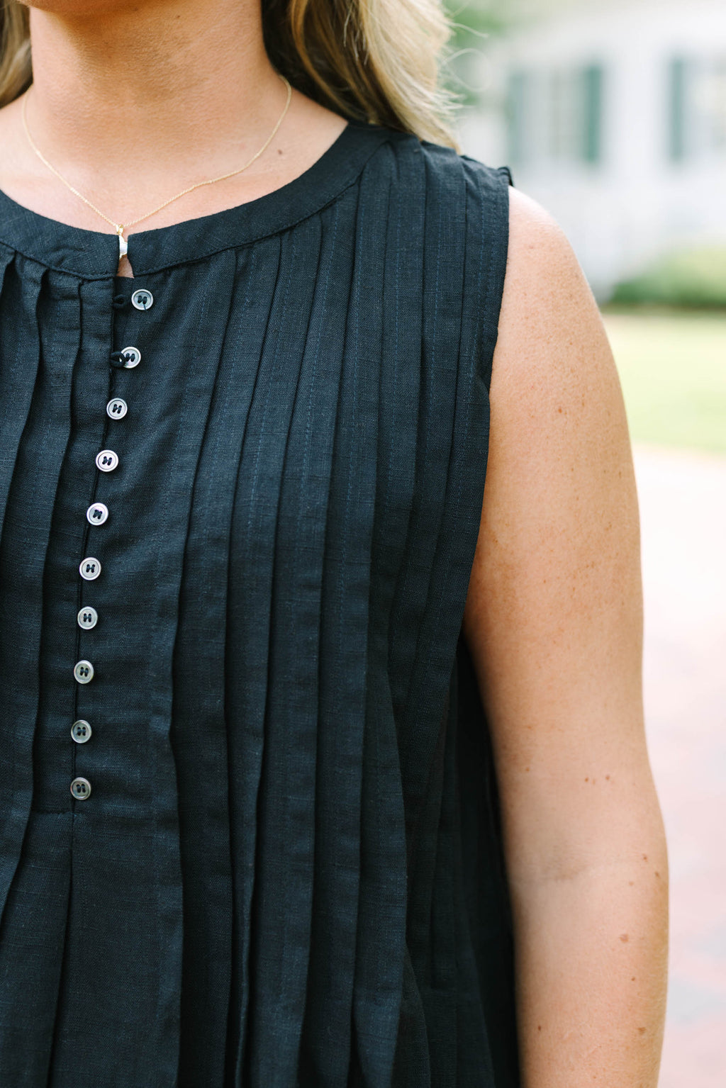 Seeing Stars Ahead Top, Black