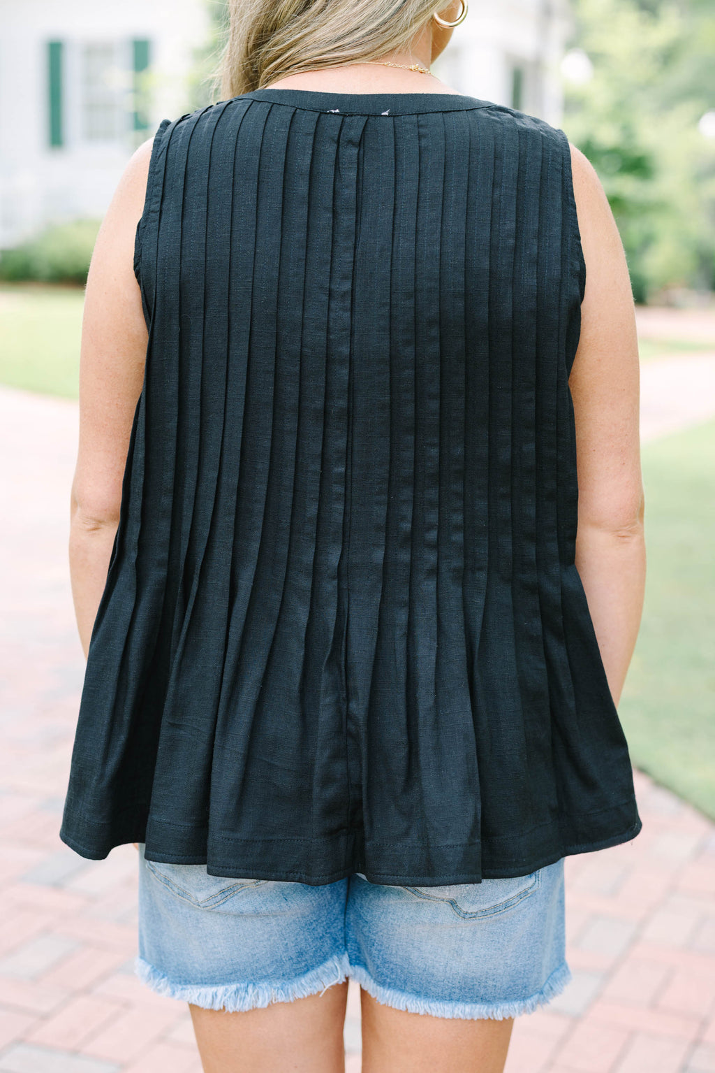 Seeing Stars Ahead Top, Black