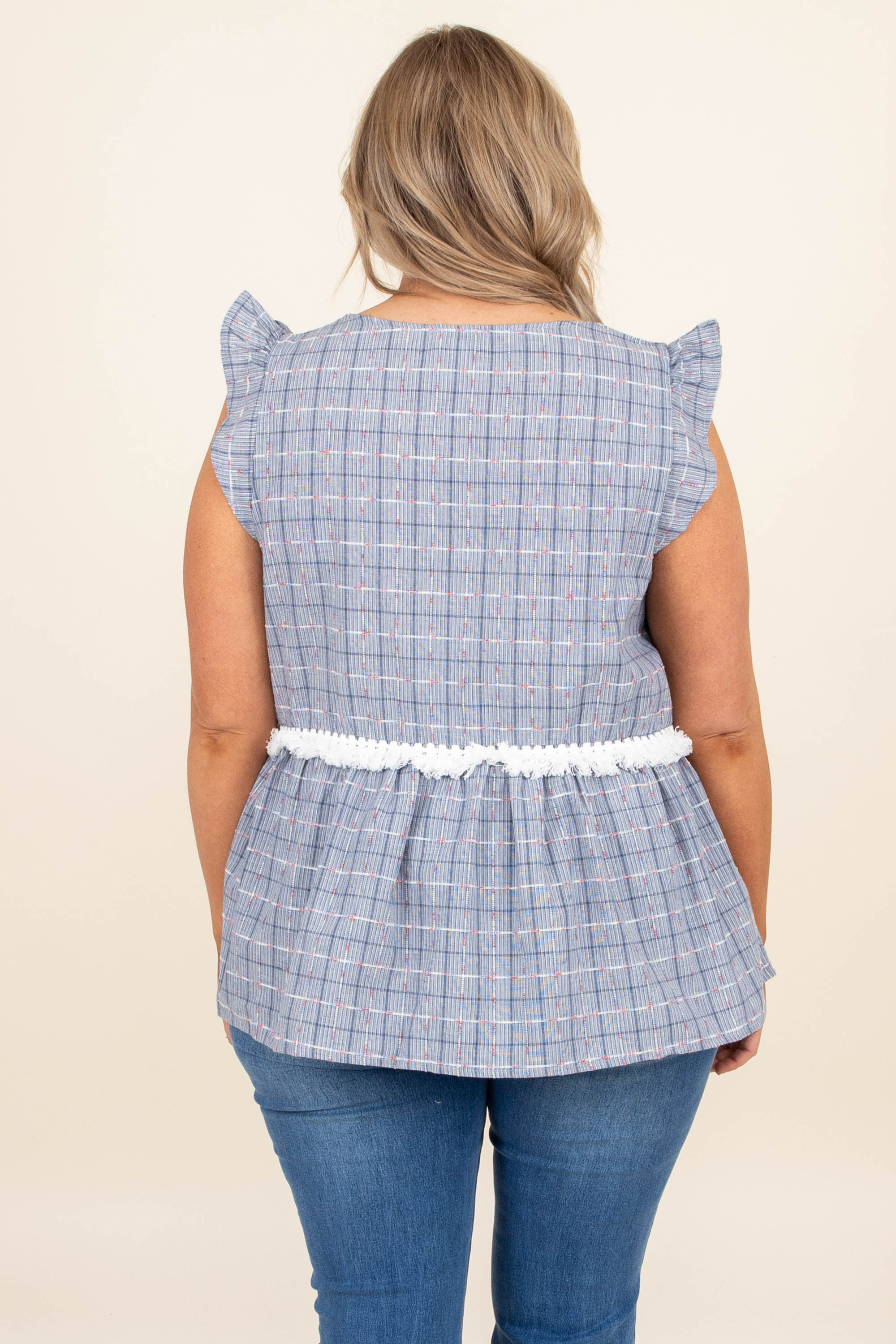 Self Starter Top, Navy