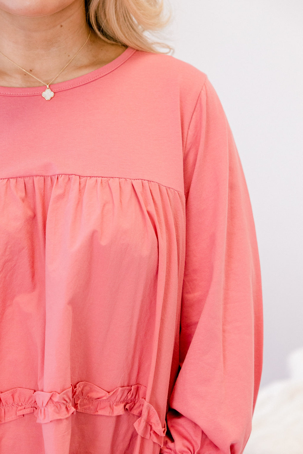Set For Success Top, Dusty Pink