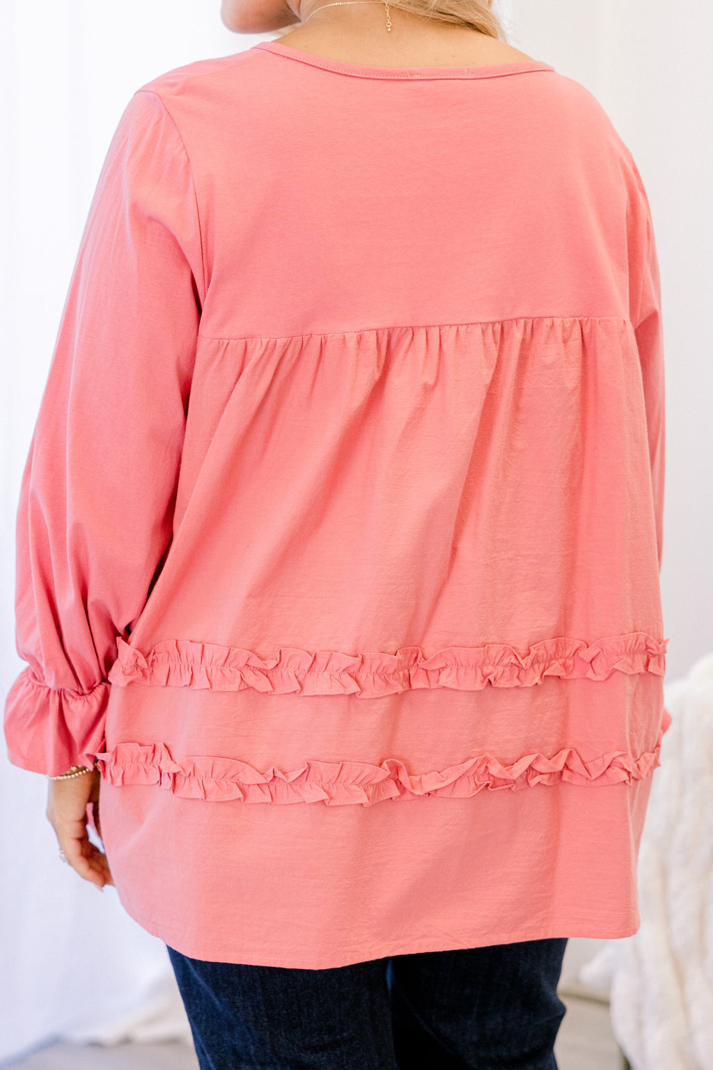 Set For Success Top, Dusty Pink