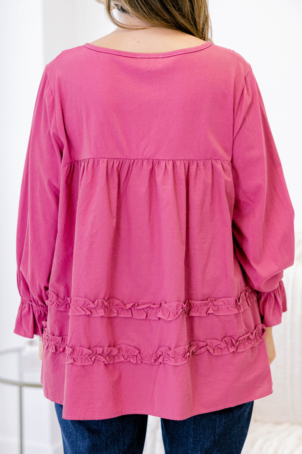 Set For Success Top, Magenta