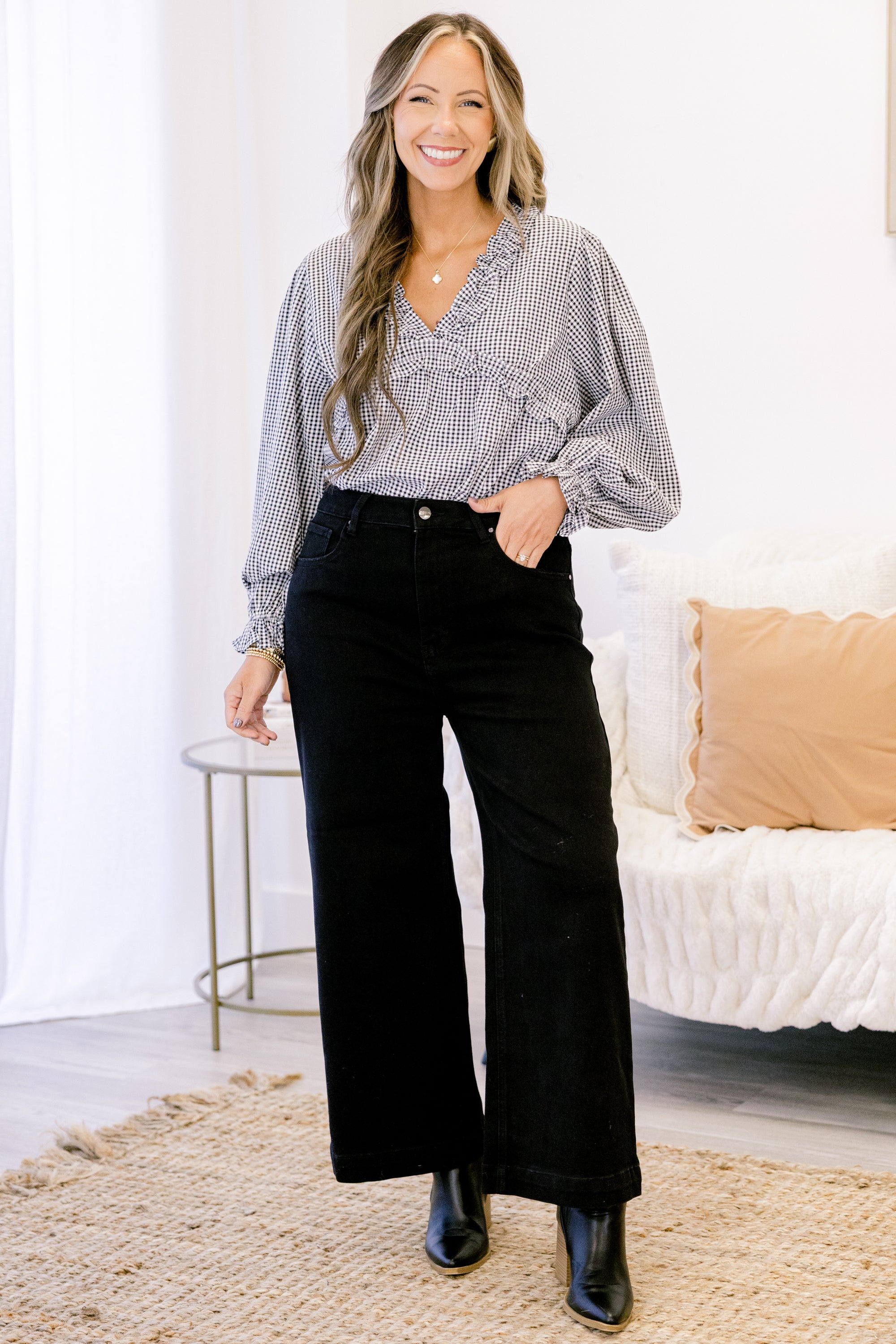 Set Up For Success Jeans, Black