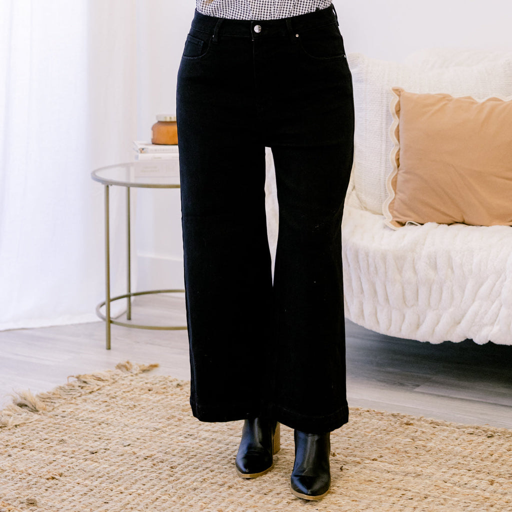 Set Up For Success Jeans, Black