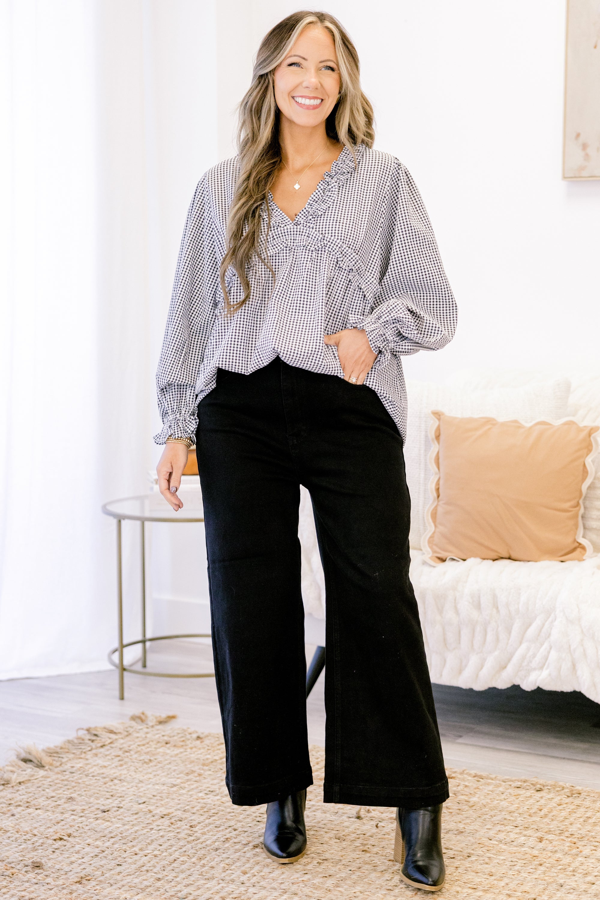 Set Up For Success Jeans, Black