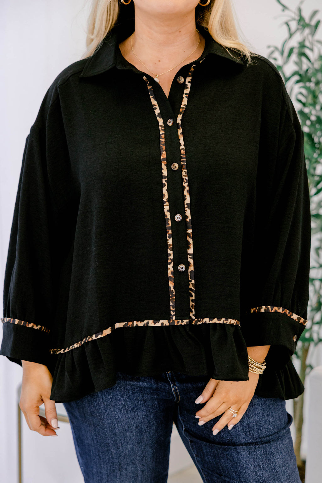 Set You Free Top, Black