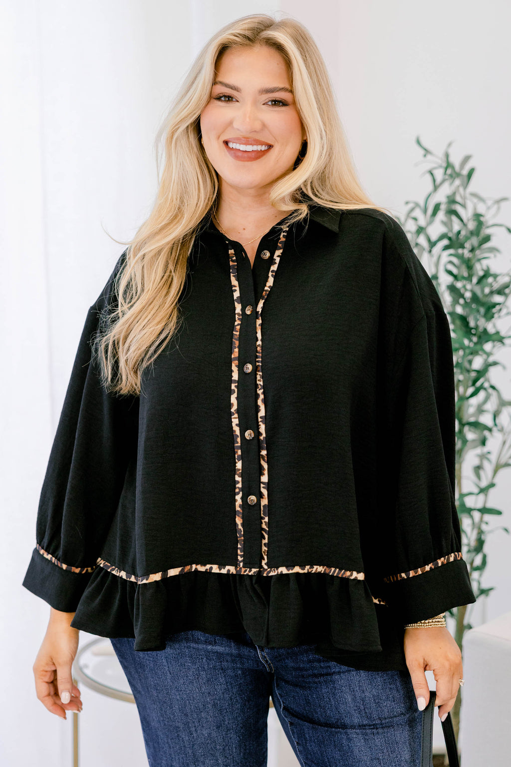 Set You Free Top, Black
