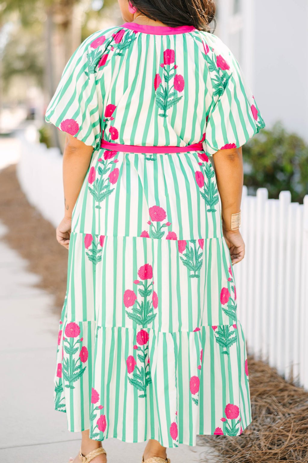 Shades Of The Shore Dress, Green