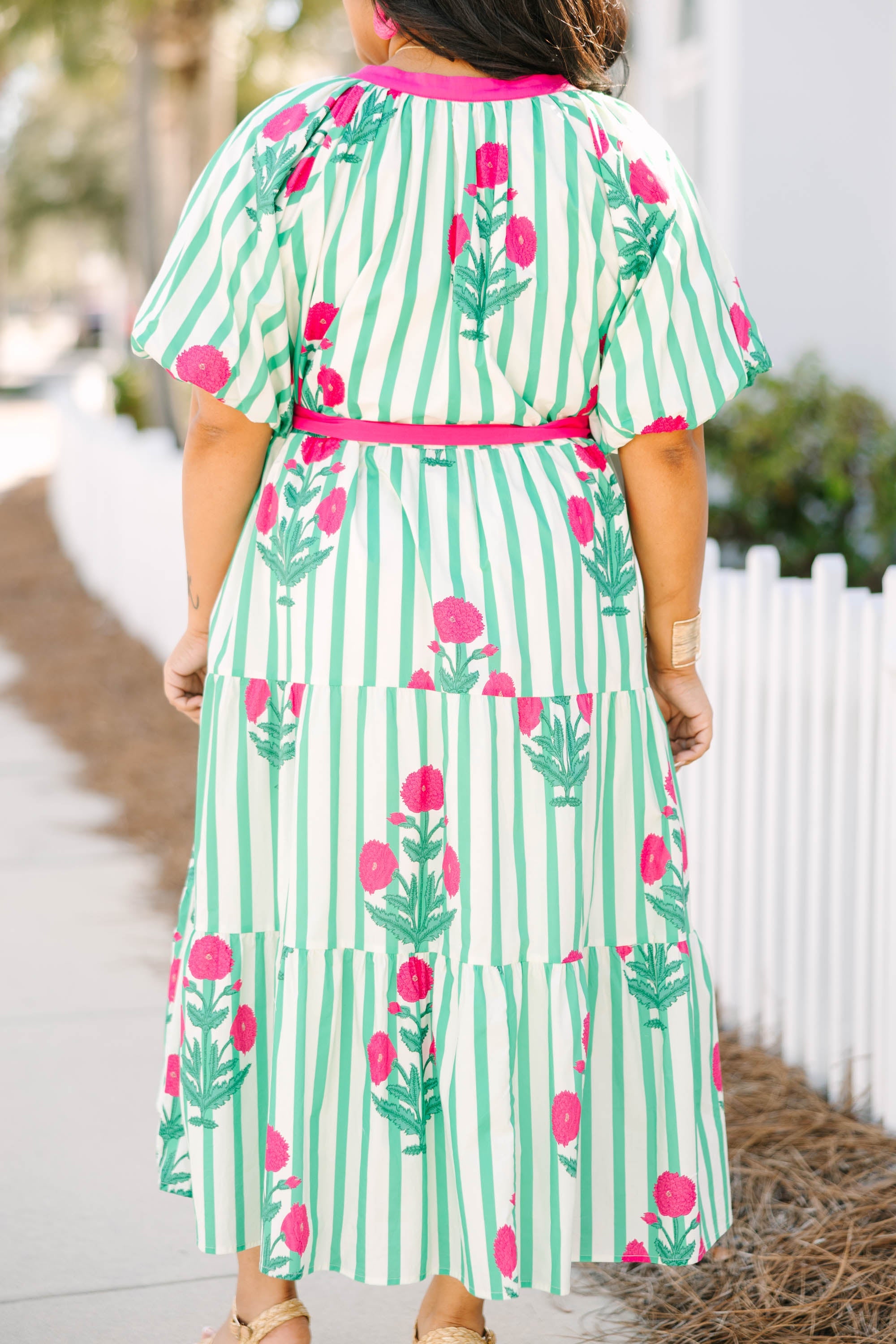 Shades Of The Shore Dress, Green