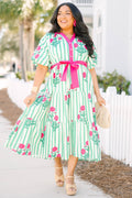 Shades Of The Shore Dress, Green