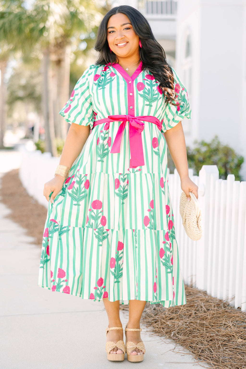 Shades Of The Shore Dress, Green