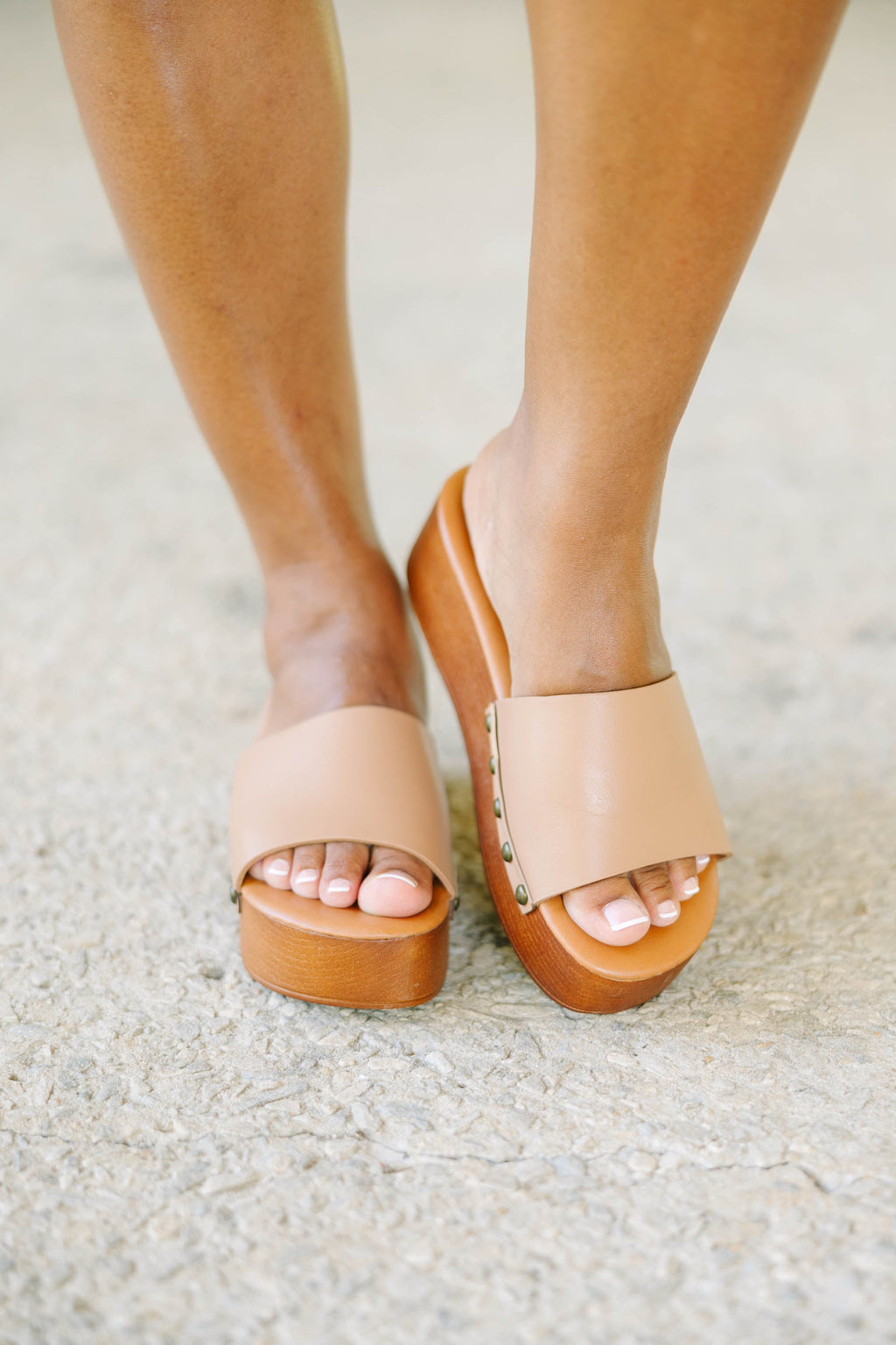Shake It Off Platforms, Brown